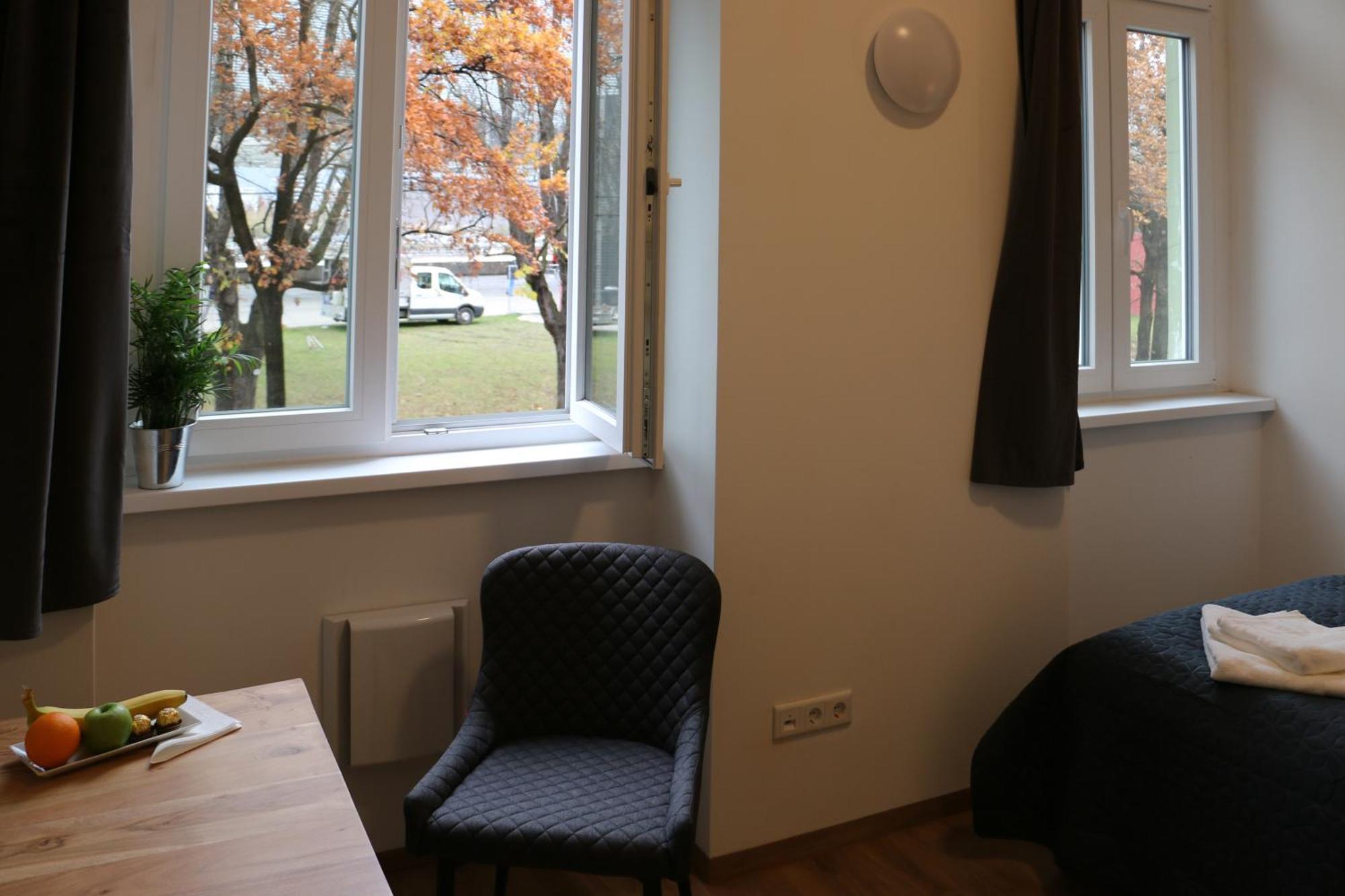 River View Apartment Wohnen Am Fluss Linz Bagian luar foto